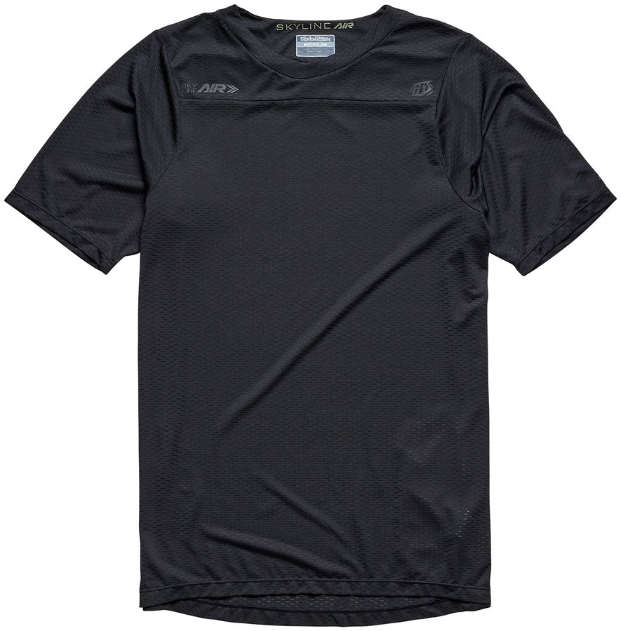 Troy Lee Designs Skyline Air Short Sleeve Jersey – Mono Black, Medium