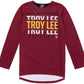 Troy Lee Designs Ruckus 3/4 Jersey – Spun Oxblood, X-Large