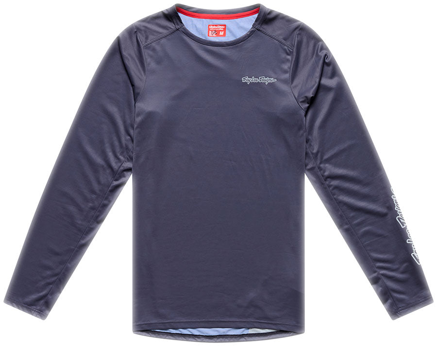 Troy Lee Designs Skyline Pro Long Sleeve Jersey – Mono Carbon, Large