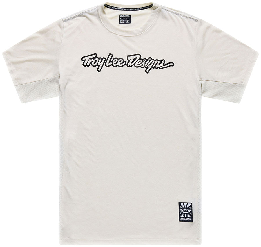 Troy Lee Designs Skyline Ride Short Sleeve Tee – Signature Pumice, Small