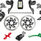 SRAM Red eTap AXS Road Groupset - 2x12-Speed, HRD Shift/Brake Levers, FM Calipers, CL Rotors, Chain, F/R Derailleurs, Hammerhead Karoo, E1