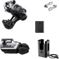 Shimano XTR M9250 Di2 Wireless Upgrade Kit - Includes M9250-GS Rear Derailleur, M9250-IR I-SPEC EV Shifter, Battery, Charger, Quick Link