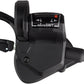 microSHIFT Mezzo Right Thumb-Tap Shifter, 7-Speed, Optical Gear Indicator, Shimano Compatible