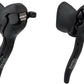 microSHIFT Internal Gear Drop Bar Shifter Set, Shimano Alfine 11 Compatible
