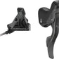 Campagnolo EKAR GT Ergopower Shift/Brake Lever and Disc Brake Caliper - Right/Rear, 13-Speed, 140mm Flat Mount Hydraulic Caliper, Black