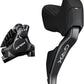 Shimano GRX ST-RX825 Di2 Shift/Brake Lever with BR-RX820 Hyd Disc Brake Caliper - Right/Rear, 12-Speed, Flat Mount Caliper, For 25mm Mount