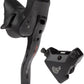 Campagnolo Super Record Ergopower EPS Hydraulic Brake/Shift Lever and Disc Caliper - Left/Front, 12-Speed, 140mm Flat Mount Caliper, Black