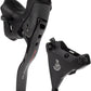 Campagnolo Super Record Ergopower Hydraulic Brake/Shift Lever and Disc Caliper - Left/Front, 12-Speed, 160mm Flat Mount Caliper, Black