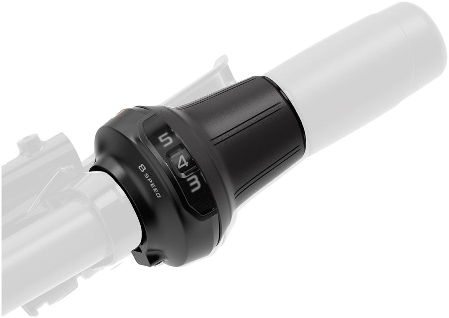 Shimano Nexus SL-C6001 8-Speed RevoShift Shifter - Optical Gear Display, For use with Nexus Inter-8 Internally Geared Hub, Black
