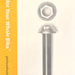 Pinhead Thru-Axle Wheel Lock Rear - M12 x 162 x P1.5