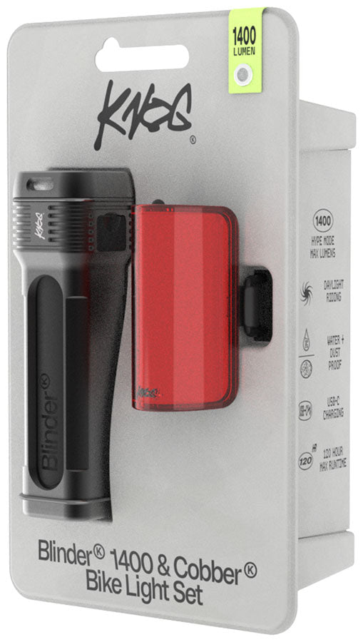 knog-blinder-1400-cobber-reflex-headlight-taillight-set