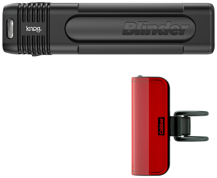 knog-blinder-900-mid-cobber-headlight-taillight-set