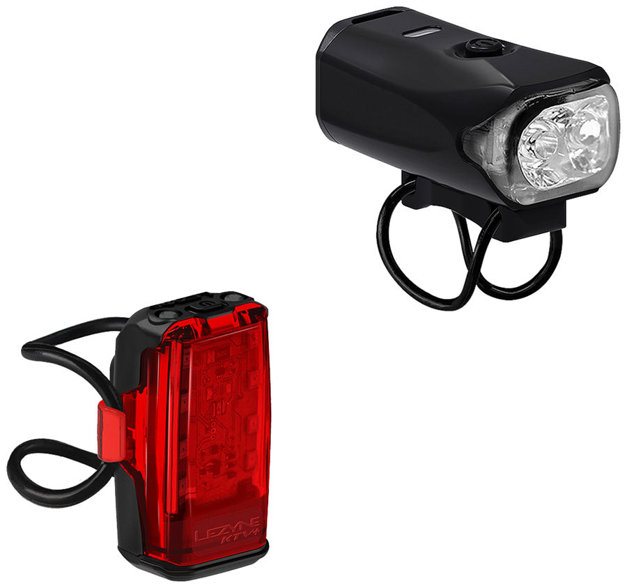 Lezyne KTV Drive 300+/KTVPlus Drive Headlight/Taillight Set