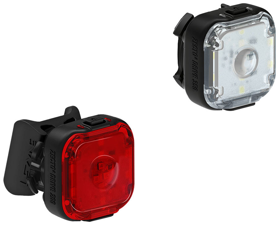 Lezyne Zecto2 Drive 350+ / Zecto2 Drive 200 Headlight/Taillight Set