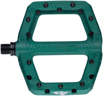 RaceFace Chester Pedals - Platform, Composite, 9/16", Large, Green