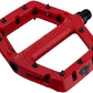 RaceFace Chester Pedals - Platform, Composite, 9/16", Large, Red