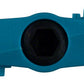 RaceFace Chester Pedals - Platform, Composite, 9/16", Large, Turquoise