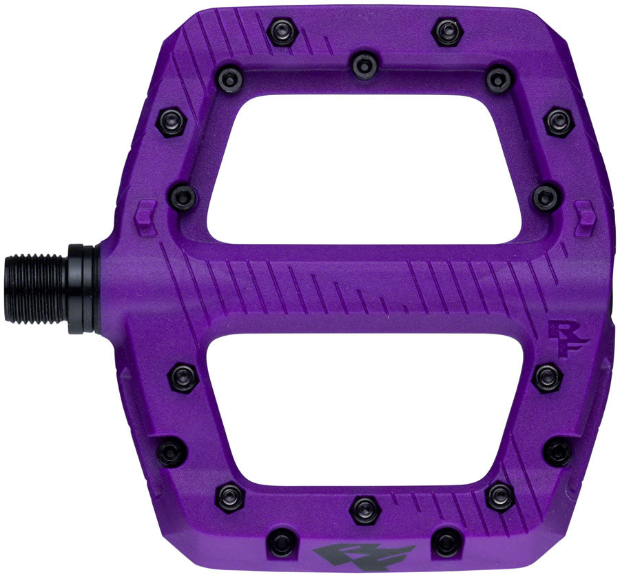 RaceFace Chester Pedals - Platform, Composite, 9/16", Small, Purple