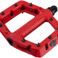 RaceFace Chester Pedals - Platform, Composite, 9/16", Small, Red