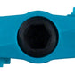 RaceFace Chester Pedals - Platform, Composite, 9/16", Small, Turquoise