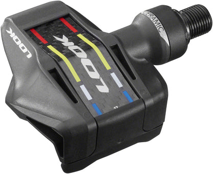 LOOK KEO BLADE CARBON CERAMIC Pedals - Single Sided Clipless, Chromoly, 9/16", Black