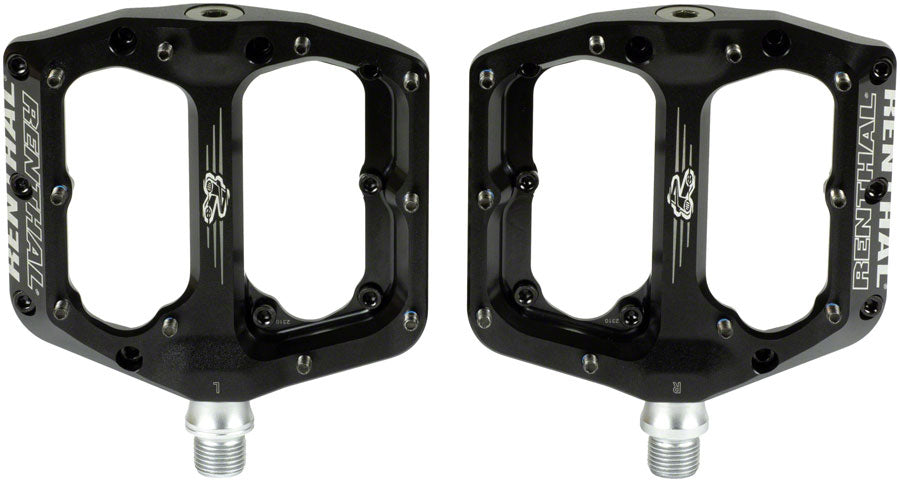 Renthal Revo-F Pedals - Platform, 9/16", Black, 100 x 104mm