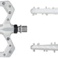 Wolf Tooth Ripsaw Aluminum Pedals - Platform, Aluminum, 9/16", Black, Raw Silver