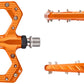 Wolf Tooth Ripsaw Aluminum Pedals - Platform, Aluminum, 9/16", Black, Orange