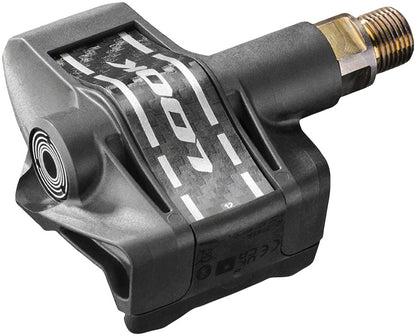 LOOK KEO BLADE Carbon Single Power Pedals - Single Sided Clipless, Chromoly, 9/16", Black, 12Nm