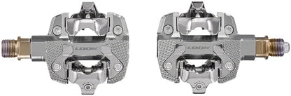 LOOK X-TRACK Single Power Pedals - Dual Sided Clipless, Chromoly,  9/16", Silver
