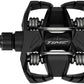 Time MX Pedals - Dual Sided Clipless with Platform, Aluminum, 9/16", Black, C1