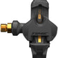 Time XPRO 12SL Pedals - Single Sided Clipless, Carbon, 9/16", Carbon/Gold, QF 57, C1