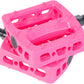 Odyssey Twisted Pro PC Pedals - Platform, Composite/Plastic, 9/16", Hot Pink