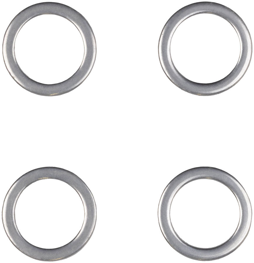 MicroSHIFT Pedal Washers - Stainless Steel, Set of 4