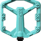 Crankbrothers Stamp 0 Pedals - Platform, Composite, 9/16", Turquoise, Small