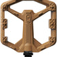 Crankbrothers Stamp 0 Pedals - Platform, Composite, 9/16", Brown, Small