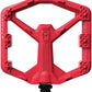 Crankbrothers Stamp 0 Pedals - Platform, Composite, 9/16", Bright Red, Large