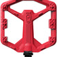 Crankbrothers Stamp 0 Pedals - Platform, Composite, 9/16", Bright Red, Small