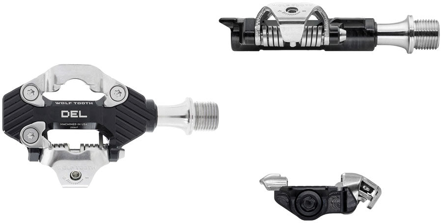 wolf-tooth-del-gravel-race-clipless-pedals-single-sided-clipless-alloy-9-16-black-pair-shimano-spd