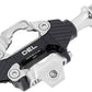Wolf Tooth DEL Gravel Race Clipless Pedals - Single Sided Clipless, Alloy, 9/16", Black, Pair, Shimano SPD
