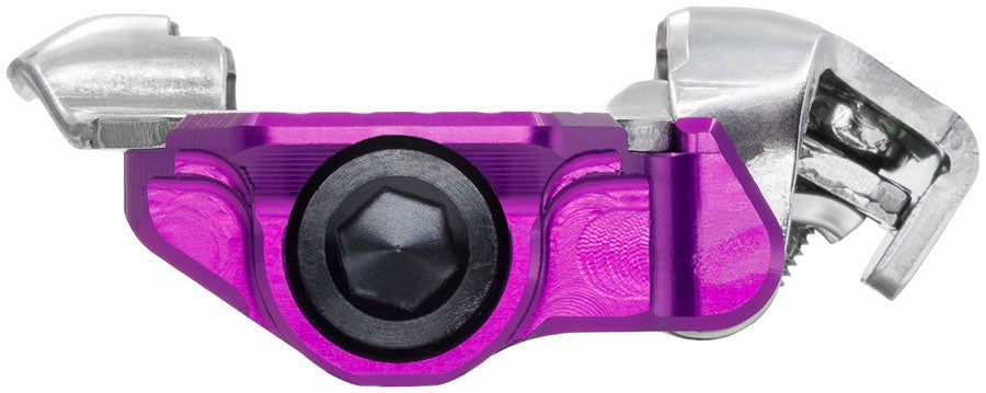 wolf-tooth-del-gravel-race-clipless-pedals-single-sided-clipless-alloy-9-16-ultraviolet-purple-pair-shimano-spd