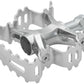 MKS Aurora Pedals - Platform, Aluminum, 9/16", Silver