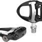 Garmin Rally RS110 Power Meter Pedals - Single Sided Clipless, Composite, 9/16", Black, Pair, Single-Sensing, Shimano SPD-SL