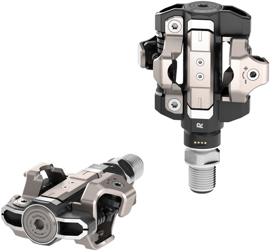 garmin-rally-rk-xc210-power-meter-pedals-bundle-clipless-composite-alloy-9-16-black-pair-dual-sensing-look-keo-shimano-spd