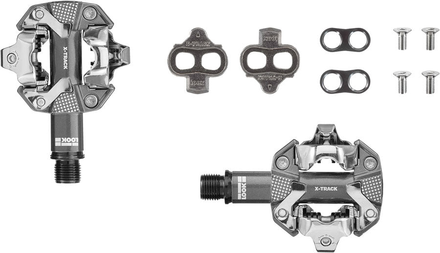 look-x-track-pedals-dual-sided-clipless-aluminum-9-16-metallic-gray
