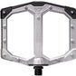 Crankbrothers Stamp Evo Pedals - Platform, Aluminum, 9/16", Silver, Large