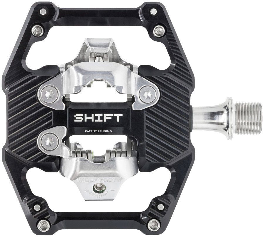 wolf-tooth-shift-gravity-clipless-pedals-dual-sided-clipless-alloy-9-16-black-pair-shimano-spd