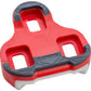 LOOK KEO GRIP Cleat - 9 Degree Float, Red, Tri-material