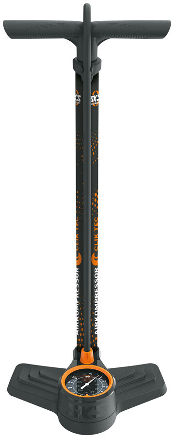 SKS Airkompressor ClikTek 10.0 Floor Pump - 144 PSI, 900mm Hose, 80mm Gauge
