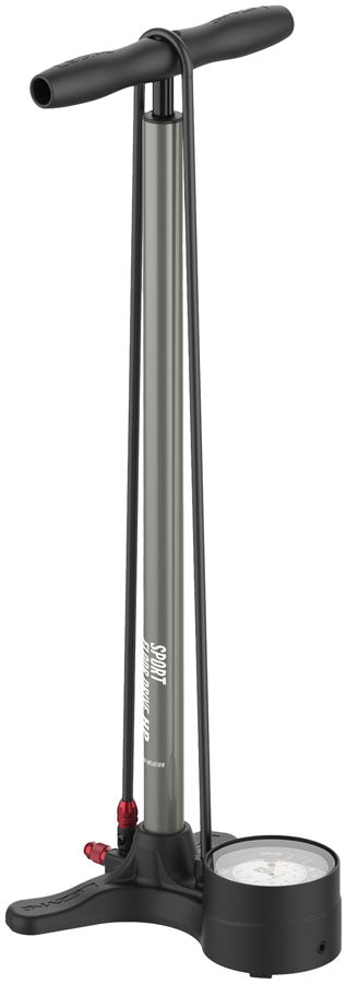 Lezyne Steel Floor Drive 3.5 Pump - Gray
